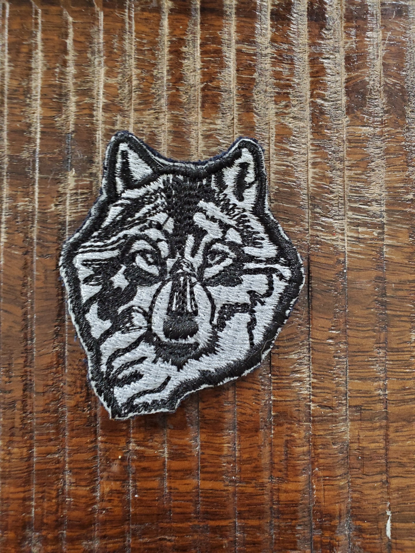 Wolf Sew On Patch