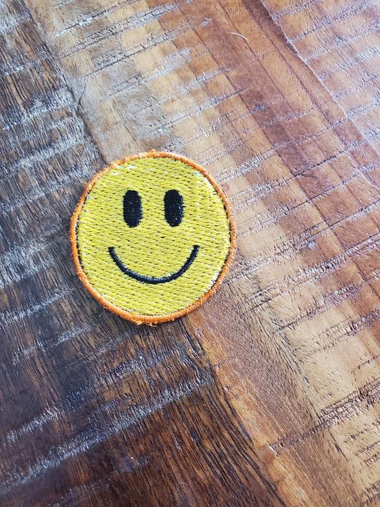 Smiley Face Emoji Patch