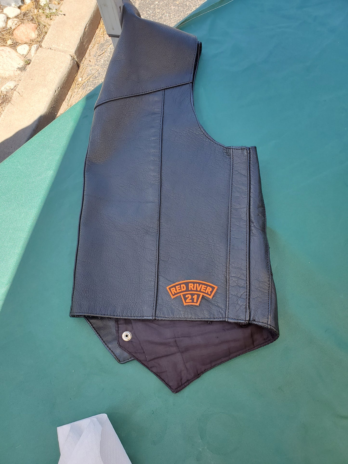 Stitching Patch(es) Onto Leather Jacket/ Vest