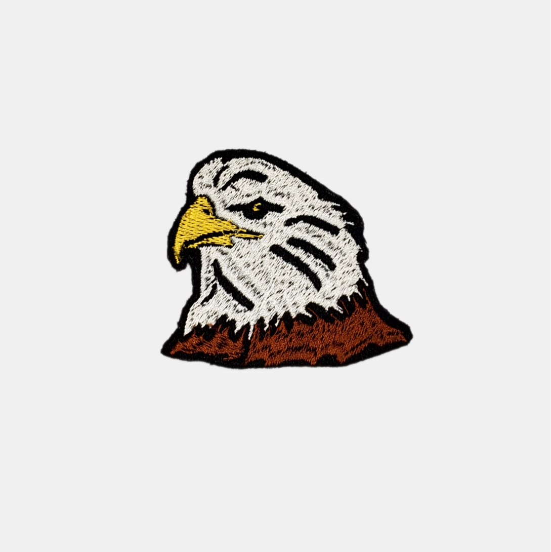 Bald Headed Eagle Head Patch