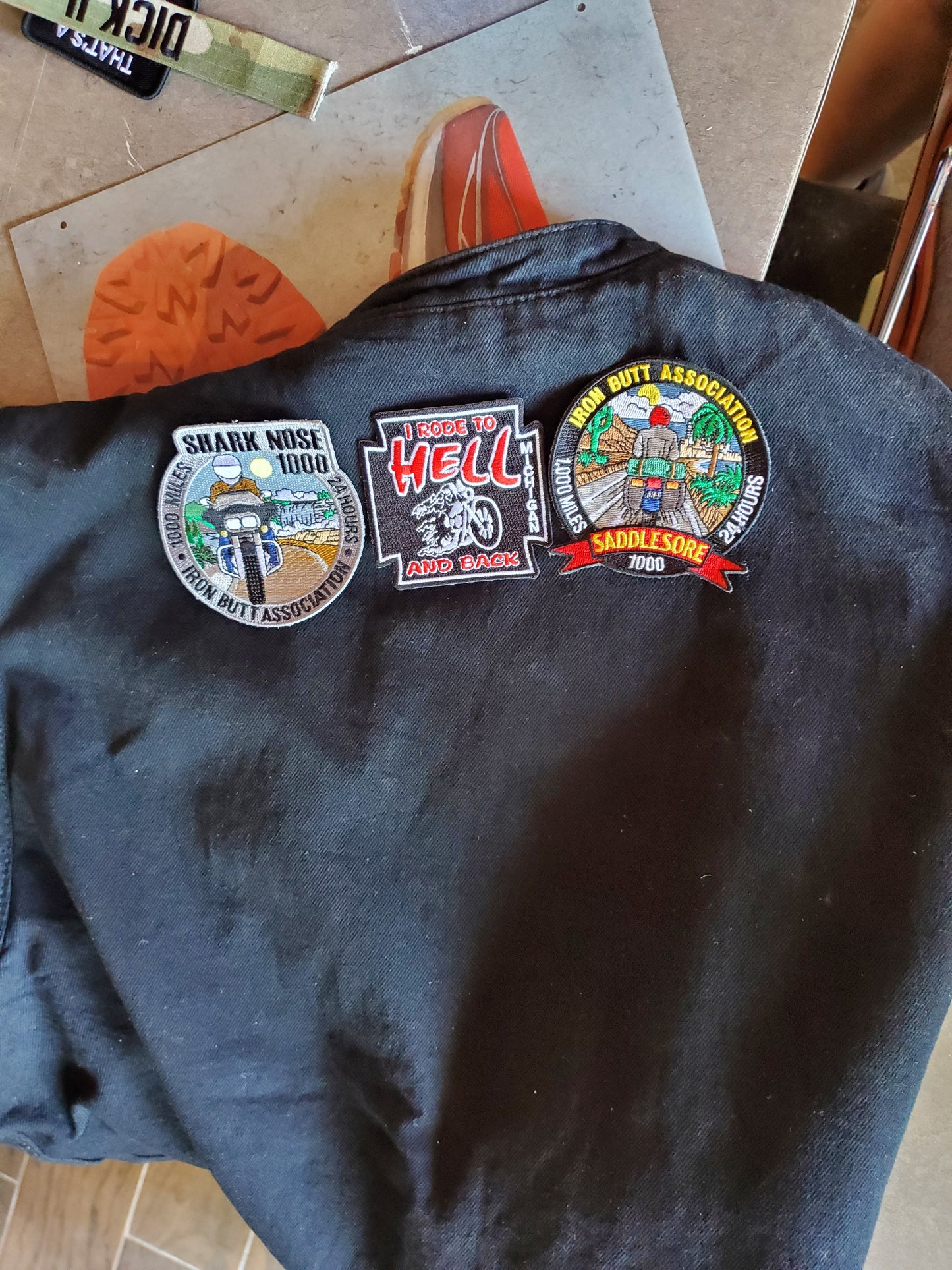 Stitching Patch(es) Onto Leather Jacket/ Vest