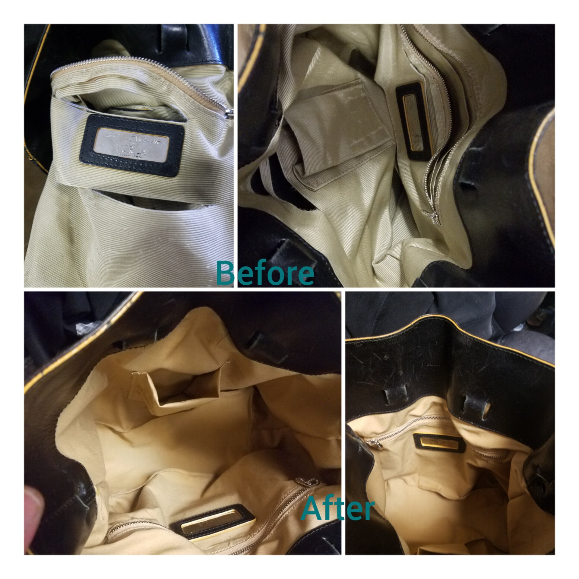 Louis Vuitton Handbag Repair - Replacing the lining on a Louis