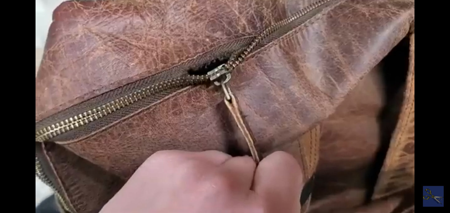 Zipper Replacement in Large Bag/ Backpack